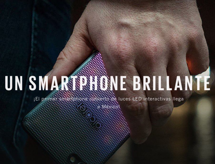 redbullMEX's tweet image. El primer smartphone cubierto de luces LED en México: win.gs/2vacMRx #A5LED #RedBulletin