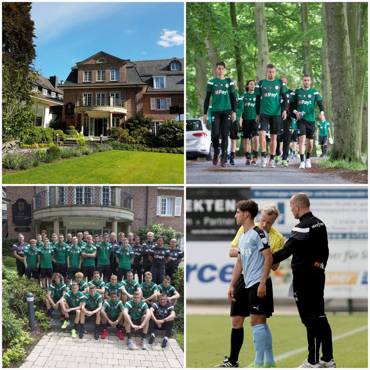 BoltFCG's tweet photo. Trainingskamp FC Groningen @Klosterpforte , onder uitstekende omstandigheden richting het nieuwe seizoen #teamproces #gasgeven https://t.co/1jQeeT32jV