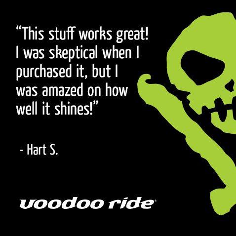 With our free shipping for a limited time only, now is the perfect time to overcome your skepticism and try some Voodoo Ride.