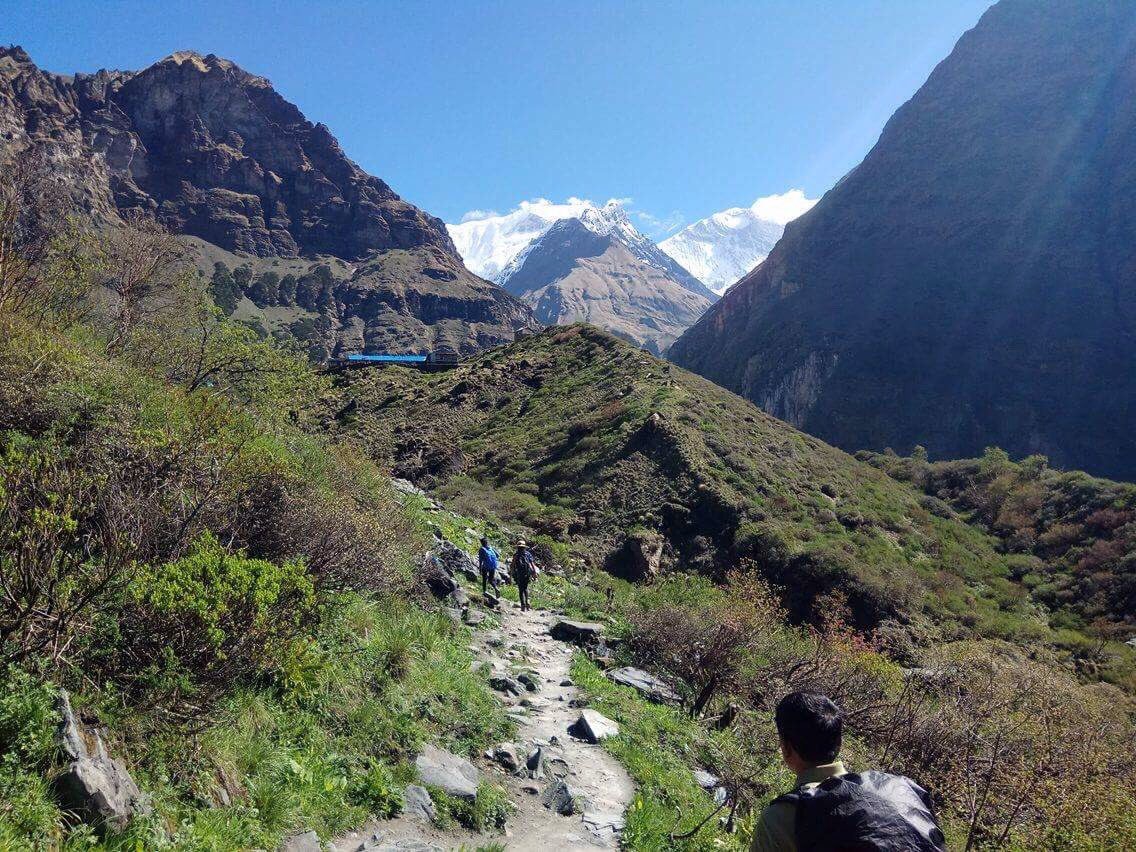 Bharat_Sim's tweet photo. What's an amazing view even in monsoon season #annapurnaNepal🙏 https://t.co/ZgBvDP10DA