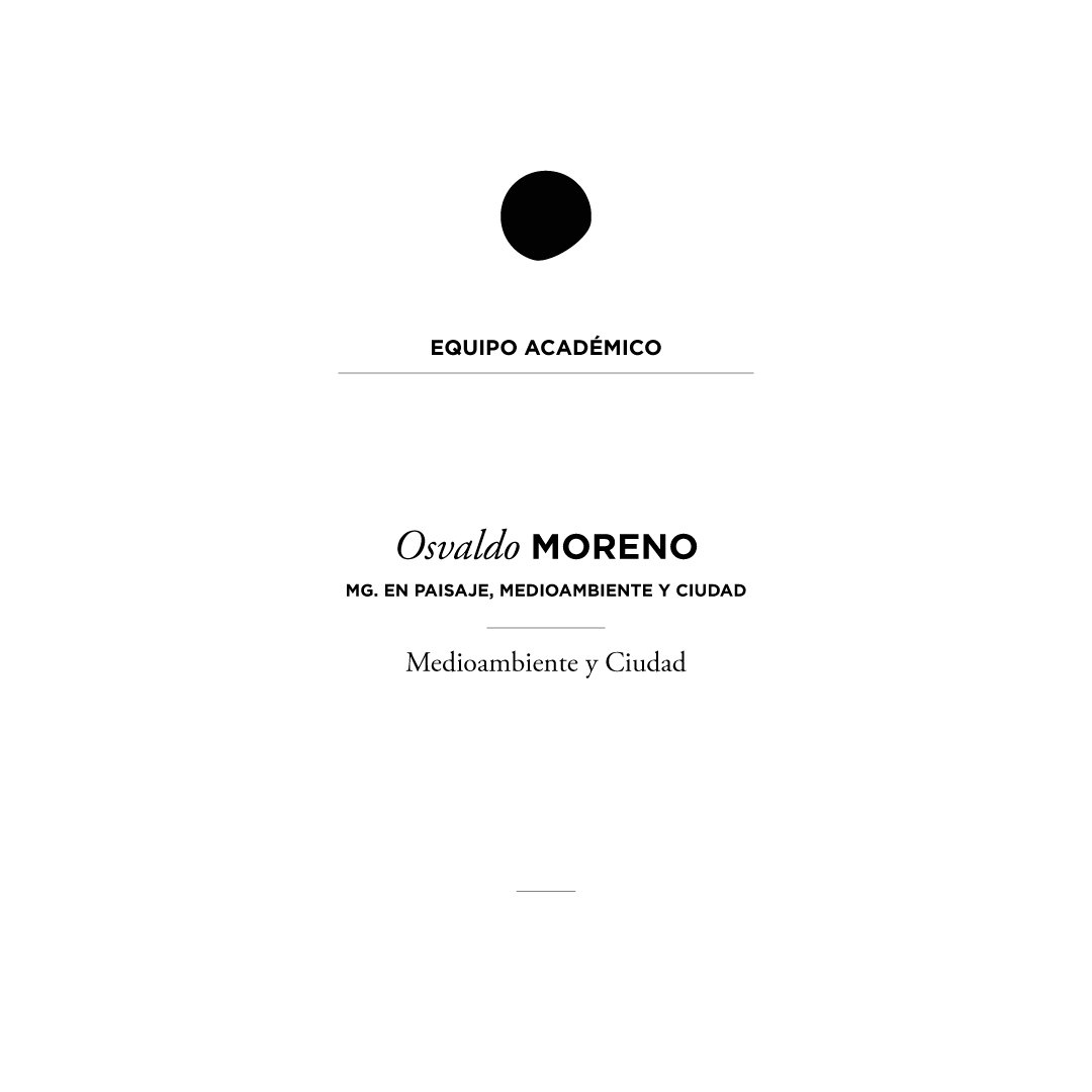 Nuestros académicos: Osvaldo Moreno #Magister #Arquitectura <a href="/uchile/">Universidad de Chile</a>
