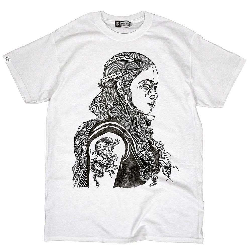 thebearhugco's tweet photo. We've celebrated the return of #GameofThrones with our new Daenerys Targaryen tee - £23.95 + Free UK P+P #GOT27 #GOT https://t.co/VWmVfBx4v7 https://t.co/nlnxJIIDXM