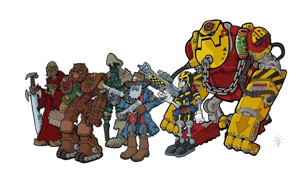dafttom's tweet photo. Best of 2000 AD: ABC Warriors… #2000AD #ABCWarriors #Hammerstein #JoePineapples #Deadlock #HappyShrapnel #Mongrol #Blackblood #TheMess https://t.co/CvKmEEBWLZ