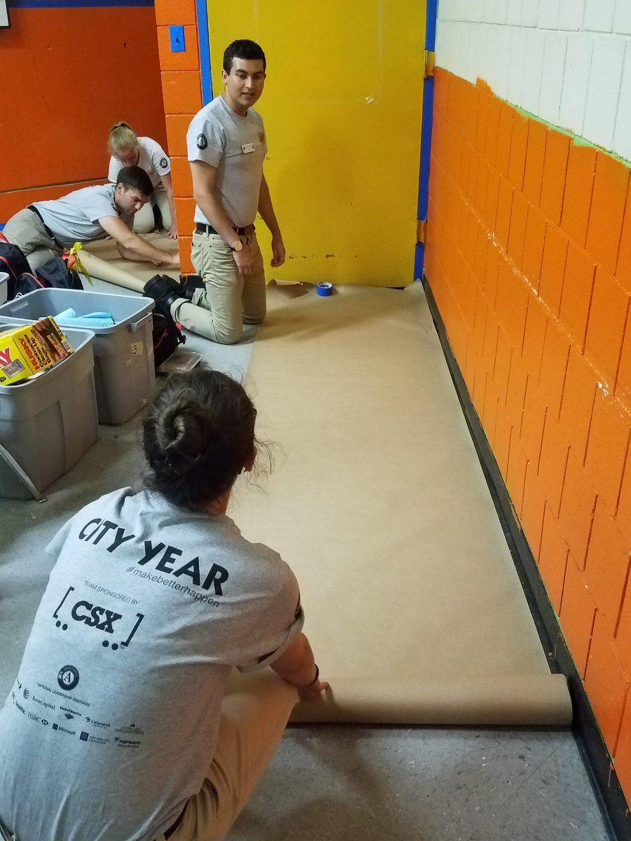 ms_mstuber's tweet photo. #TCF11 had things "covered" and were really on a "roll" on their first day of prep! https://t.co/W1qPfFJKfe