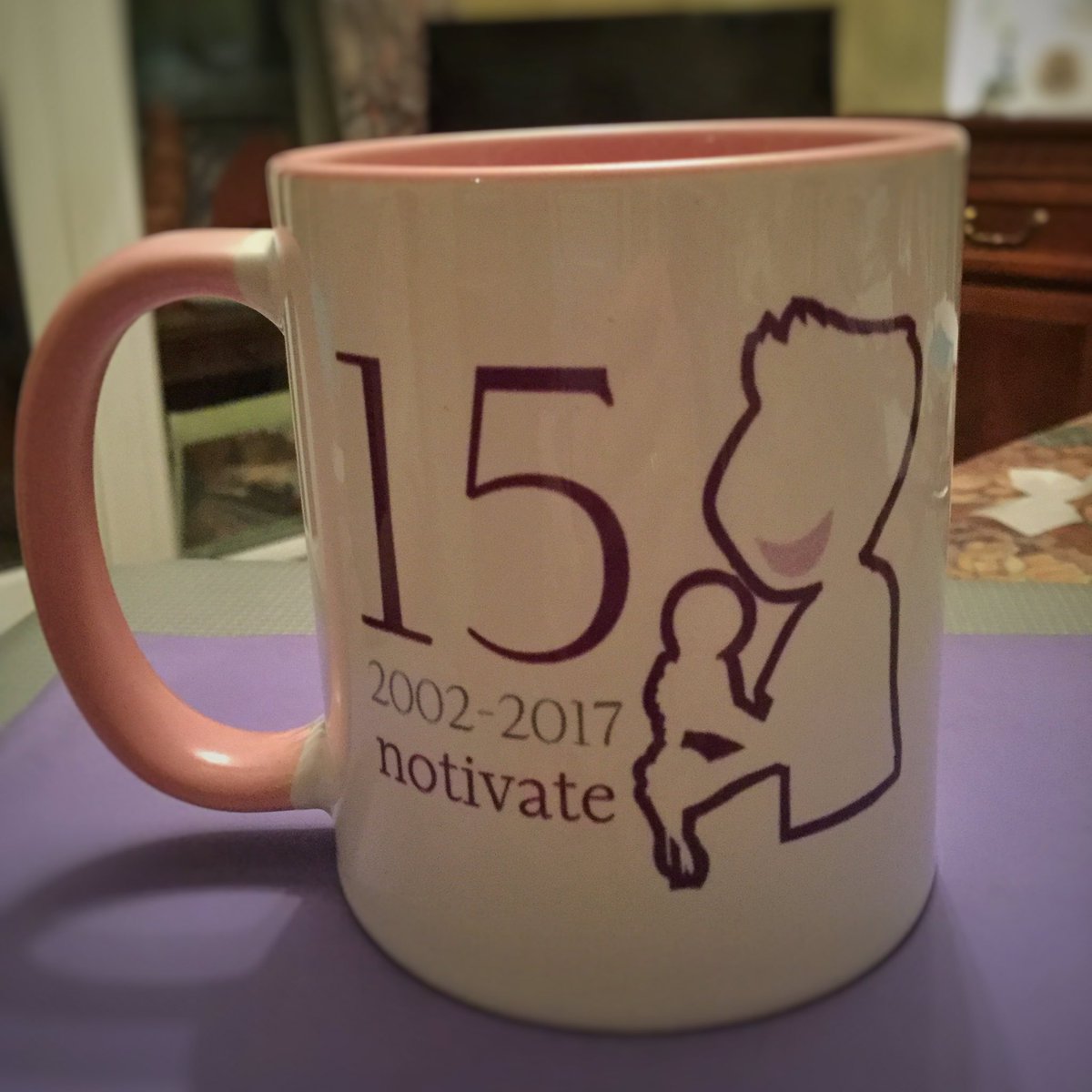 Icarus_978's tweet photo. Notivateness! Can't believe John Bowmanโโ's @notivate is almost 15!! ๐๐ Loving my new mug ๐ Day 87 #100happydays #Notivate #15 #YesJohn ๐ https://t.co/ep3nLhZDrH