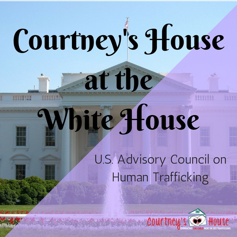 I will be speaking at the U.S. Advisory Council on Human Trafficking meeting this week to discuss policies and how we can target demand