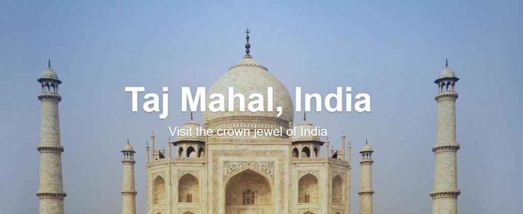 taj mahal, india