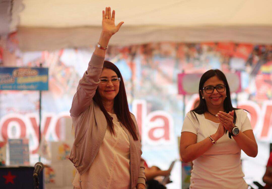 delcyrodriguezv's tweet photo. Seguimos con este entusiasmo patrio vía a la fiesta Constituyente! Consolidaremos la Paz y la Independencia de Venezuela! #CaracasVOTA1 https://t.co/qKUhWdoNRv