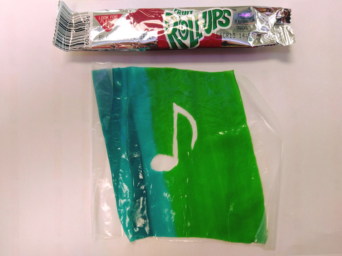 ElectricDreamRL's tweet photo. Tasty fruit roll-up art https://t.co/K9z3arqXqc