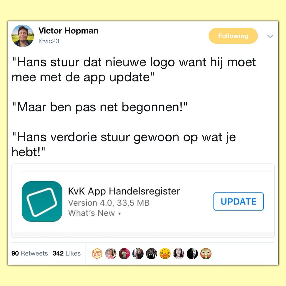 The Best Social Media - NL tweet media