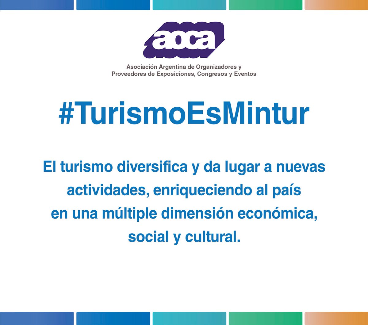 #TurismoEsMintur <a href="/MinTurismoAR/">Ministerio de Turismo</a> <a href="/BureauSalta/">Bureau Salta</a> <a href="/PilarBuro/">BUREAUPILAR</a> <a href="/MDPBUREAU/">Mar del Plata Bureau</a> <a href="/CatamarcaBureau/">Catamarca Bureau</a> <a href="/CCOSTASALGUERO/">Centro Costa Salguero</a> <a href="/camaradeturismo/">Cámara Argentina de Turismo</a> <a href="/BACVBureau/">Buenos Aires Bureau</a> <a href="/EnTurBA/">Ente de Turismo BA</a>