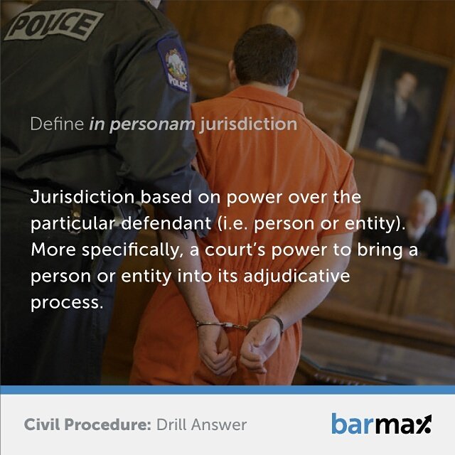 BarMax's tweet photo. The answer to yesterday's #CivilProcedure #DailyDrill. Like if you got it right! #barprep #lawschool #mbeprep #lawyer #lawschoolthoughts https://t.co/kv53EXrzK8