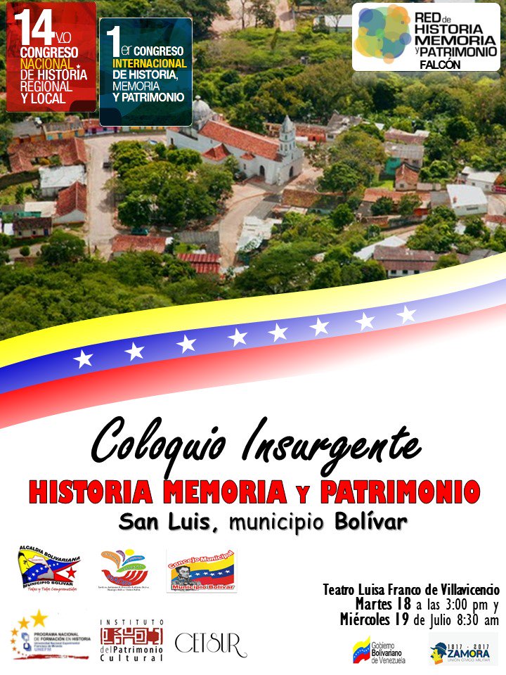 Mañana inicia el Coloquio Insurgente historia, memoria y patrimonio en San Luis #TriunfóLaPazConstituyente <a href="/simonpoeta/">Simón Petit</a> <a href="/HectorCampos8a/">Héctor Campos Ochoa</a>