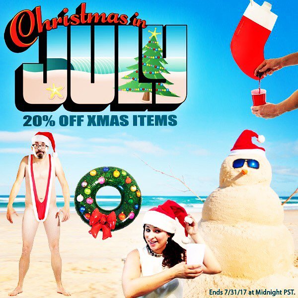 StupidCom's tweet image. Only 161 days until Xmas 🎄 #christmasinjuly #christmasspirit #christmasmood #july #summer #stupid #stupidcom #summersale #sale #mondayfunday