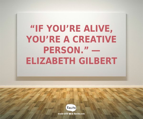 Happy birthday, Elizabeth Gilbert! 