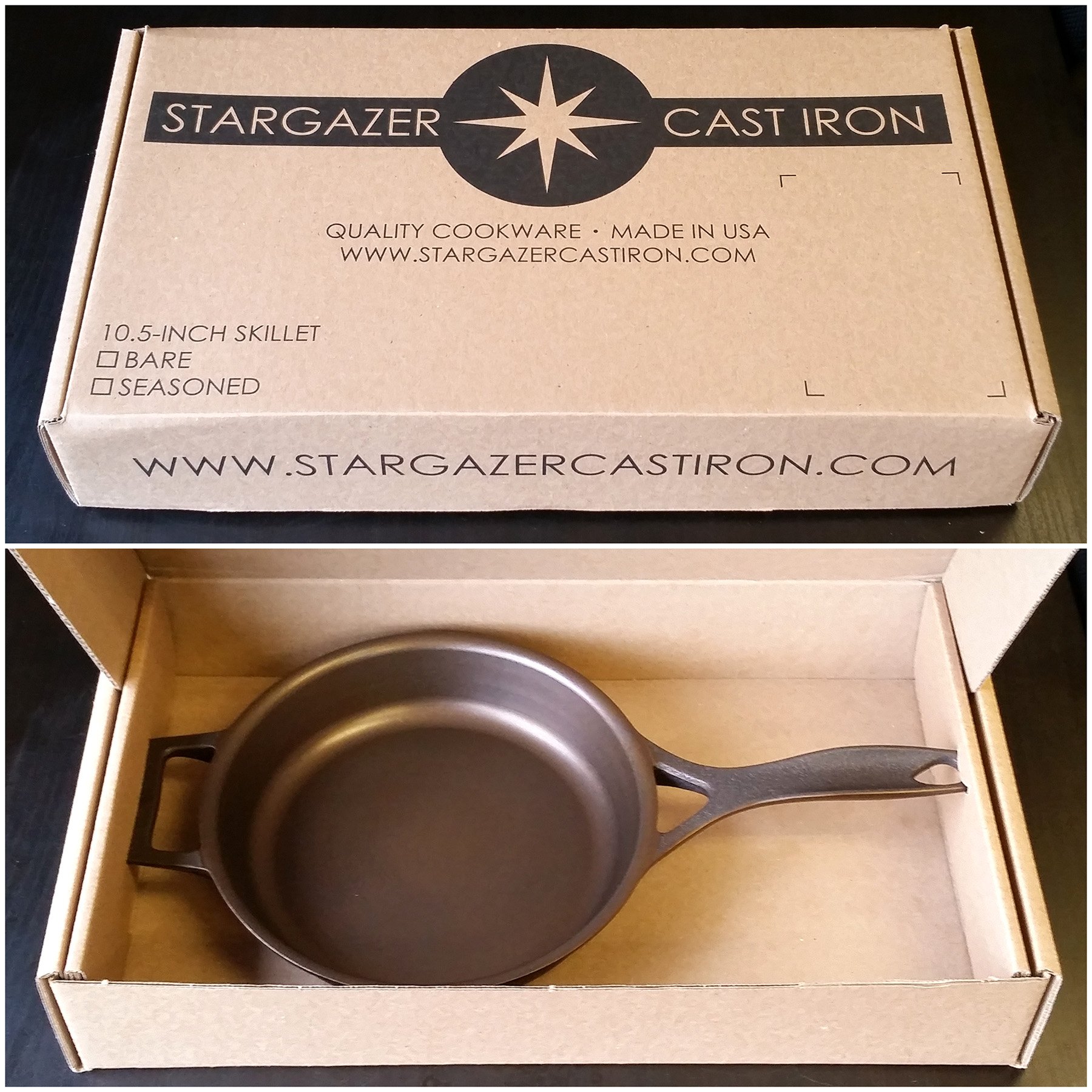 Stargazer cast on sale iron skillet