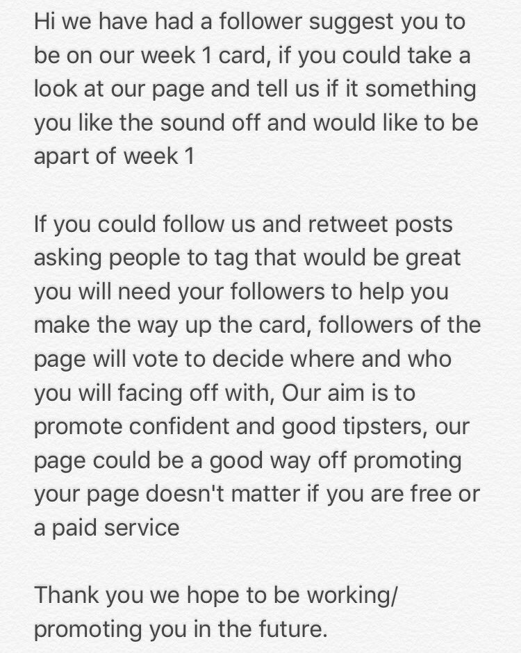 Tipster Boxing 🥊 tweet media