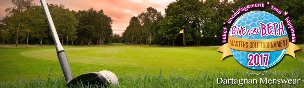 New date for this years Give Fore B.E.T.H. Masters is Saturday 9th September. Interested in playing? DM for details. give4beth.co.uk/events/