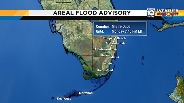 Local 10 WEATHER ALERT - Areal Flood Advisory issued for the highlighted areas. More info bit.ly/krCDQ?utm_medi… https://t.co/Bv8Wv1rMRc