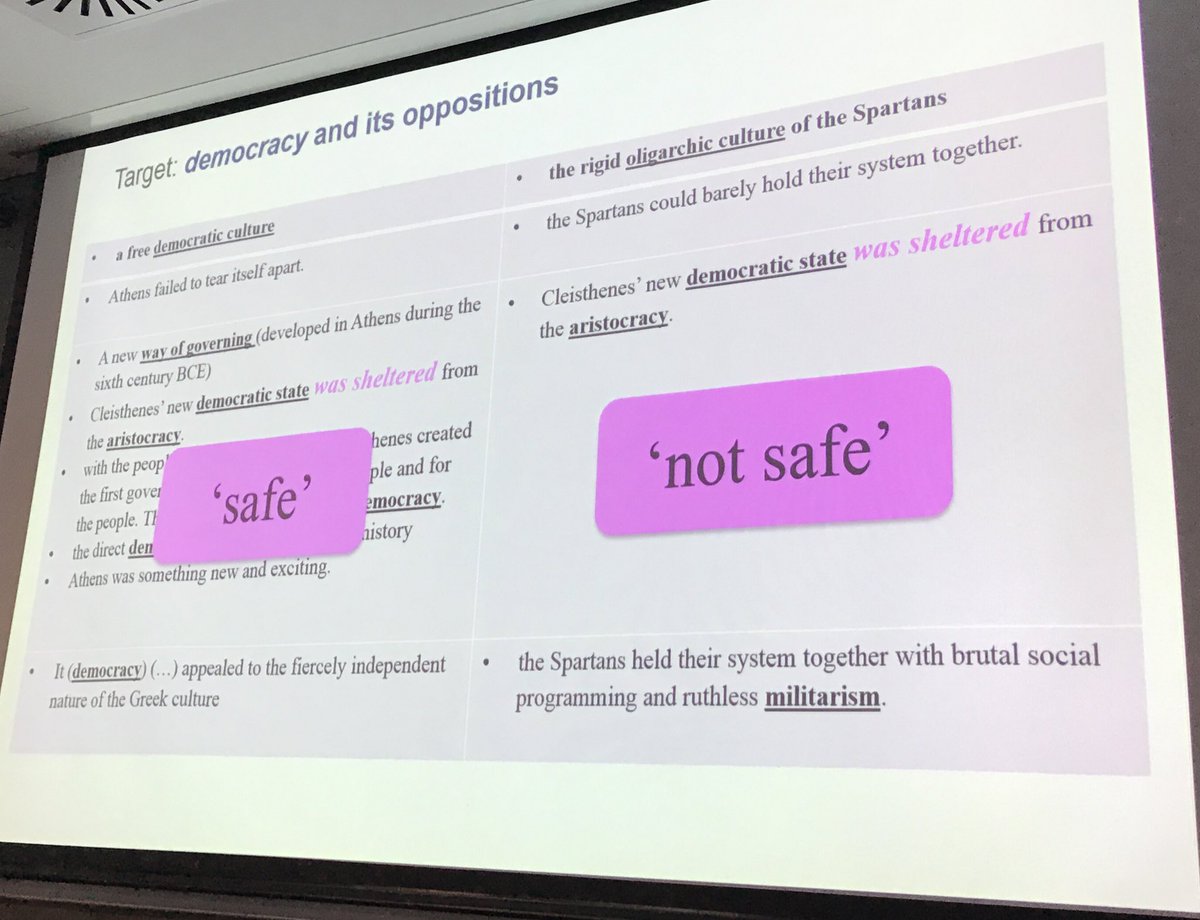 #LCTC2 Hao &amp; Martin on democracy and its oppositions, and how these are axiologically built up