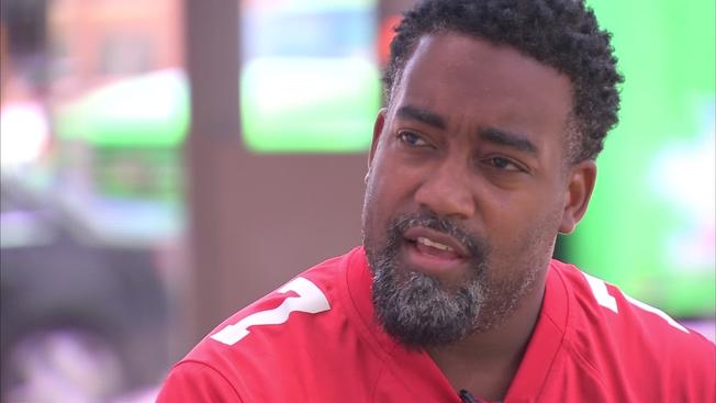 NBCBLK's tweet image. Man mistakenly identified as Dallas shooter struggles to shed 'suspect' label nbcnews.to/2srvhij via @NBCDFW