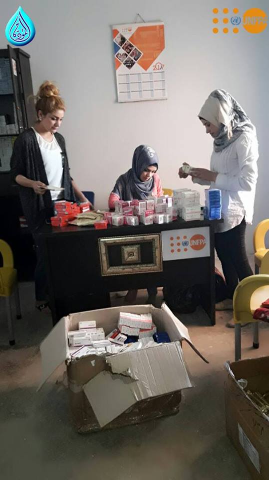 UnfpaSyria's tweet photo. We are working with #MawwaddaNGO in #Tal_Brak #Hassakeh to serve women and provide them with #ReproHealth services & #SexualHealth services https://t.co/s8yPhbN6e5