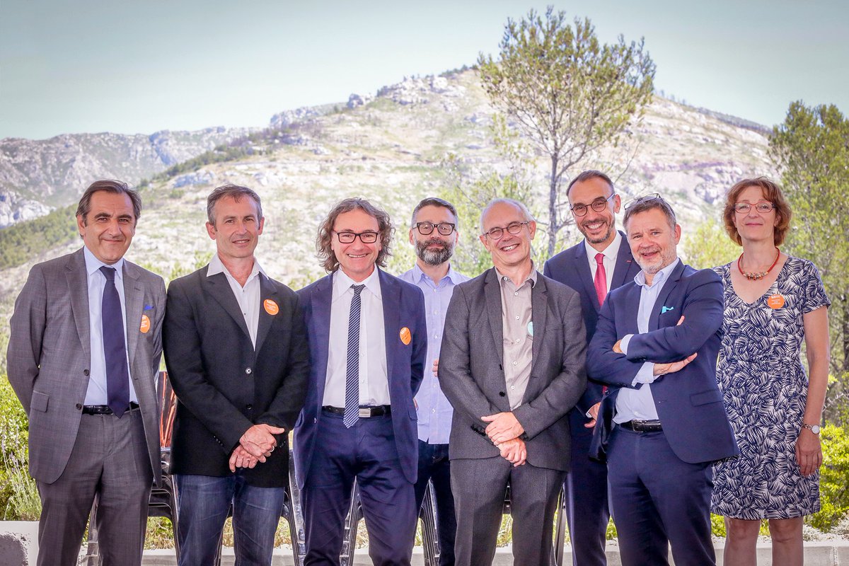 Immunopole's tweet photo. Marseille@Immunopole’s milestones: #MImAbs’ building, MImAbs' founders: @univamu @CNRS @Inserm @paoli_calmettes @InnatePharma @SanofiFR https://t.co/OMKv6WosEt