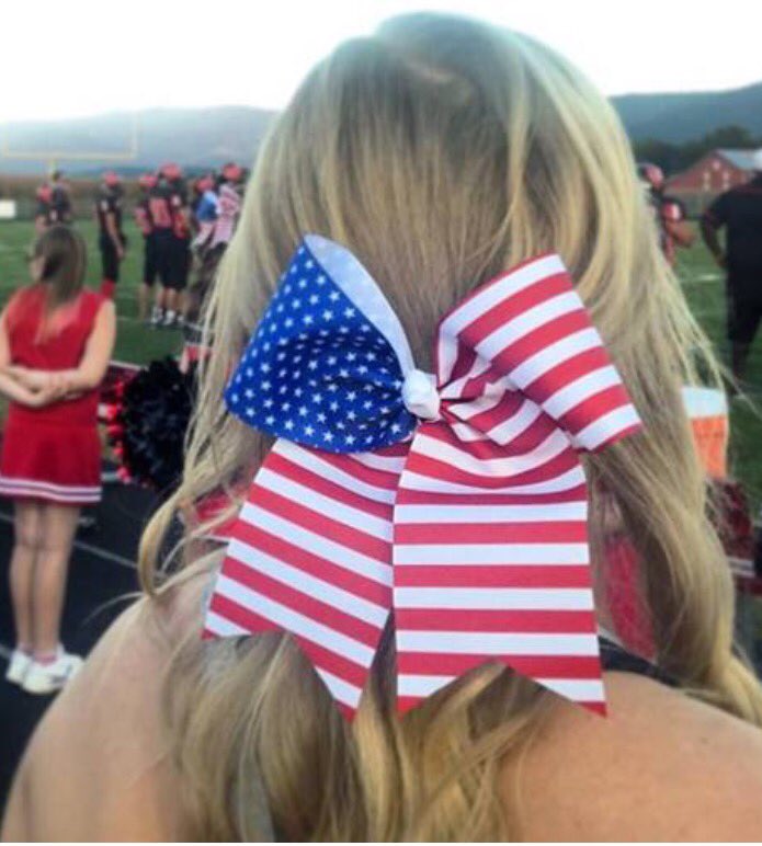 Bow to honor 9/11💙❤️🇺🇸 order by 8/8/2017 to get it for your 9/8 or 9/9 games!