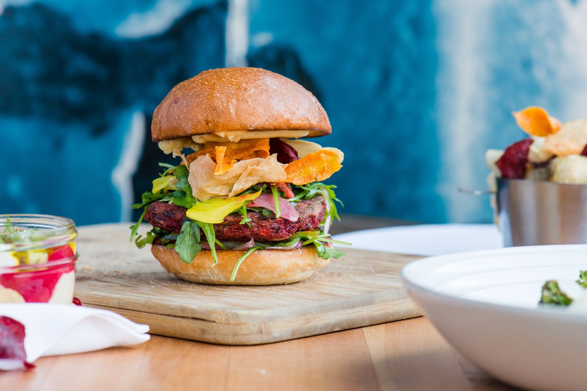 The magnificent Veggie Burger. Have you had one?