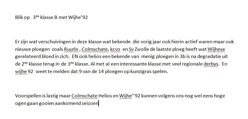 Salland_Sport's tweet photo. Blik op de 3de klasse B met Wijhe’92 @Wijhe92 @1Wijhe @Wijhe92fans  @uvvAlbatross @SVColmschate33 @svEerbeekseBoys @SVHeeten @heliosdeventer https://t.co/gYfzfjNlwj