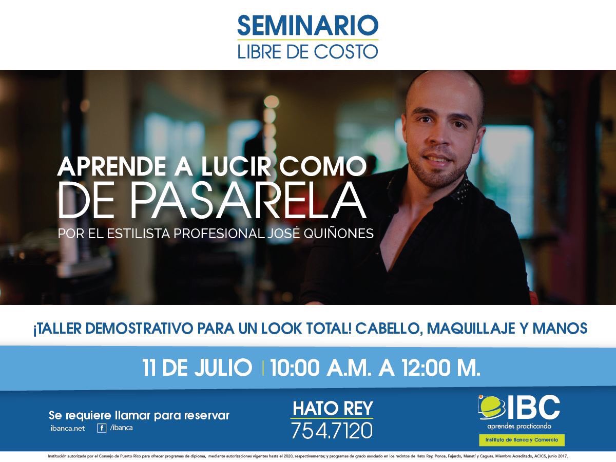 nuc_ibc's tweet photo. #Seminarios #LibreDeCosto ¡Llama hoy y reserva tu espacio! #AprendesPracticando #UnAñoParaTodaLaVida #PuertoRico https://t.co/WRcTinmCCy