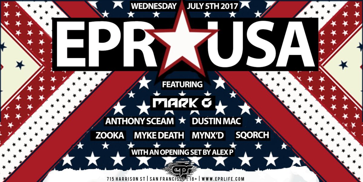 Tonight it's EPR USA!