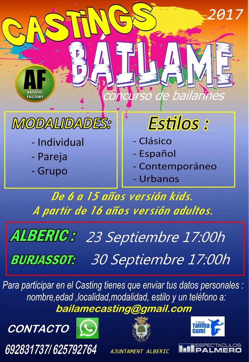 cantameshow's tweet photo. Os presentamos nuestro hermano pequeño #castingbailarines #dancingcast #dancing https://t.co/Ds1fm51jYu