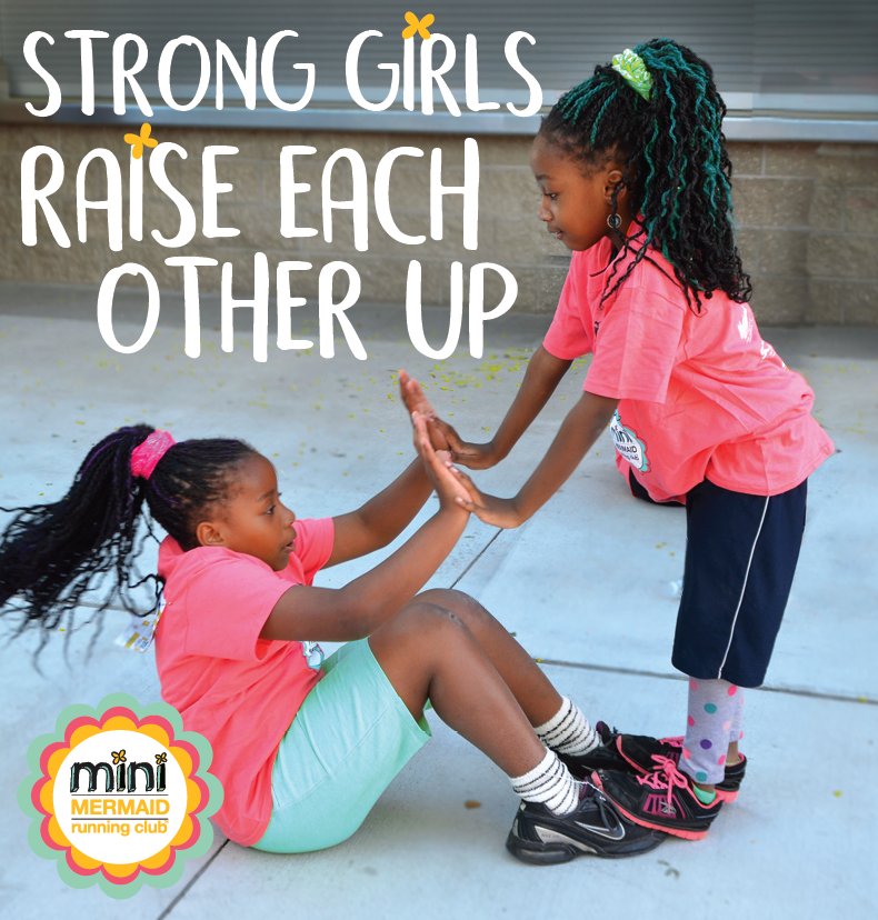 Strength comes in many forms - heart, mind &amp; body. Mini Mermaids build a strong tribe to carry each other as they reach for their goals!