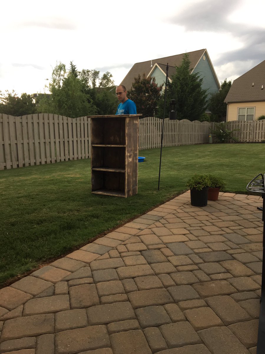 CJIhme's tweet photo. He may have married a teacher... and he may be an engineer. #sorrynotsorry #ourmarriedlife #gettingold #teacherprojects https://t.co/xMePTvP8gj