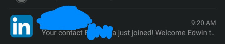 Vishal_Muns's tweet photo. @LinkedInHelp @LinkedIn I received this notification today morning but I have not authorized LinkedIn access to my contacts!! #privacyissue https://t.co/Ee7Qw1InBm