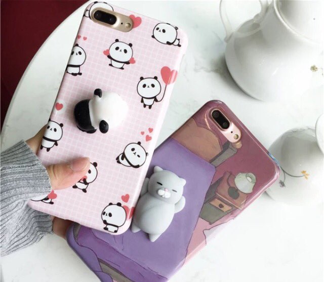 DeCaseBase's tweet image. IG: @DeCaseBase 

What's cuter than these?!😍

Squishy Cat | Panda 
Available now for iPhone &amp;amp; Oppo 🌸 🐼🐱
Get them while stock last!