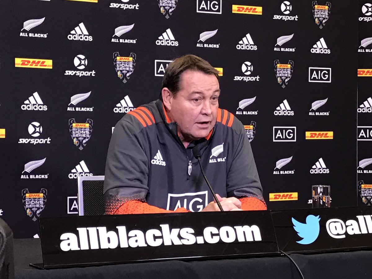 nickheathsport's tweet image. Hansen on leaving out Naholo, "The team and selectors decided we shouldn't be risking a player so soon after concussion." #LionsNZ2017