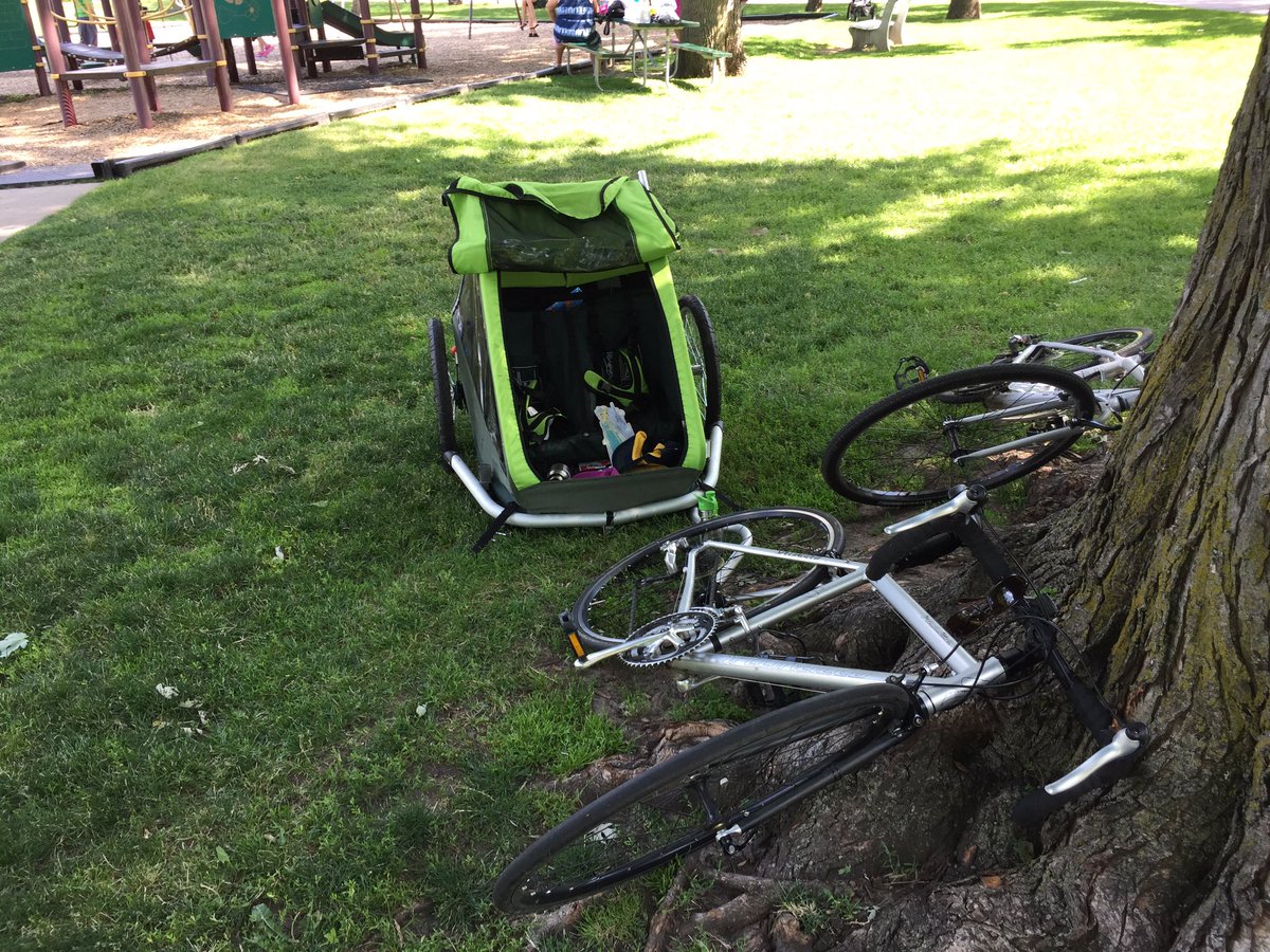 MarkPonsteinDPT's tweet photo. Bike ride with the fam and pull-ups on monkey bars.  #stronglikeape #WOOOOOOO #summerOfMOVE #TPIonTAP https://t.co/vMSnd4fvw7