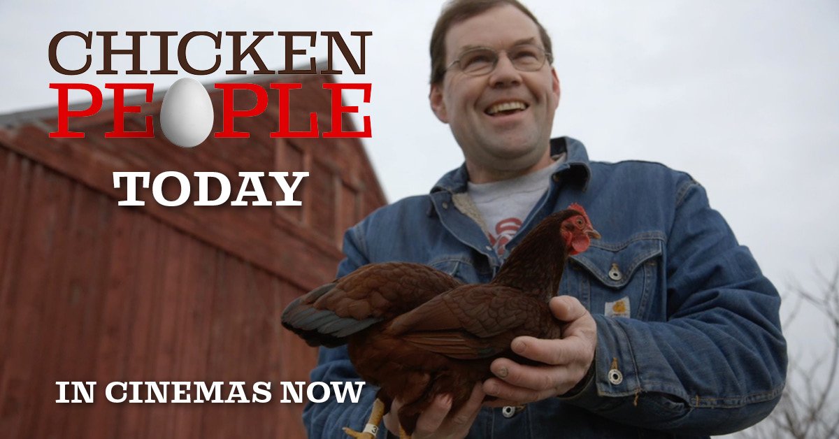 IconFilmANZ's tweet photo. ★★★★ - The Australian. The feel-good documentary, CHICKEN PEOPLE has taken up roost in these cinemas now - https://t.co/G3PdIb5Pqs https://t.co/e2pdMrnMtl