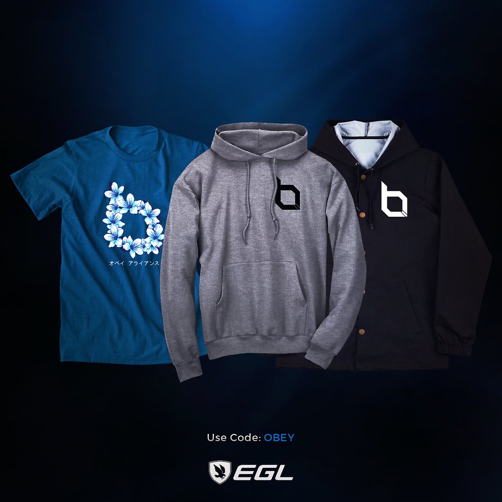 ObeyAlliance's tweet photo. Gear up with Obey Alliance's official apparel made by @OfficialEGL! #YouShallObey

Use code OBEY for a discount! 

https://t.co/xMOnRk6pRB https://t.co/YS5ls4VdNq