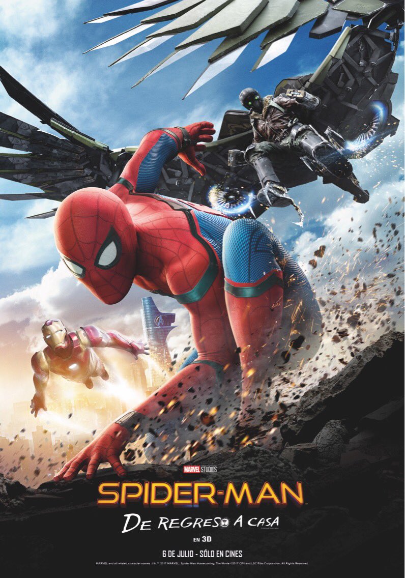 metrocineclub's tweet photo. ¡Nuevo concurso! Tenemos regalos de #SpiderManLaPelícula, el gran estreno de la semana. #Spidey regresa a su casa.

🔁 RT
✅ FOLLOW https://t.co/PlL9UTi4Pt