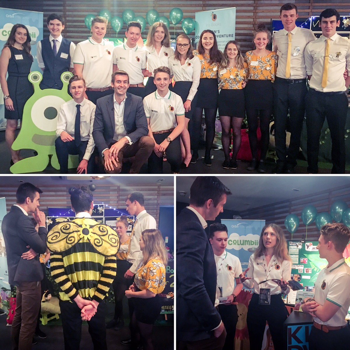 How do we train the business leaders of tomorrow? I'm meeting some of the finalists of this year's <a href="/youngenterprise/">Young Enterprise</a> on <a href="/BBCBreakfast/">BBC Breakfast</a> today.