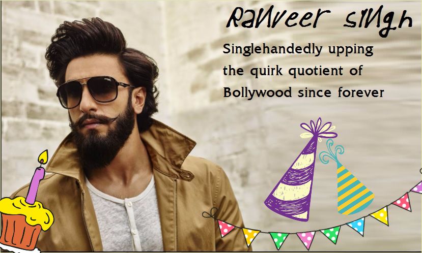 More fun to you Happy Birthday Ranveer Singh 