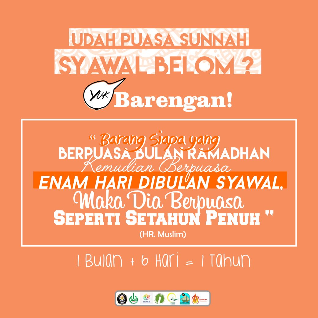 So, tunggu apa lagi? Yuk kita puasa sunnah Syawal bagi yang belum!