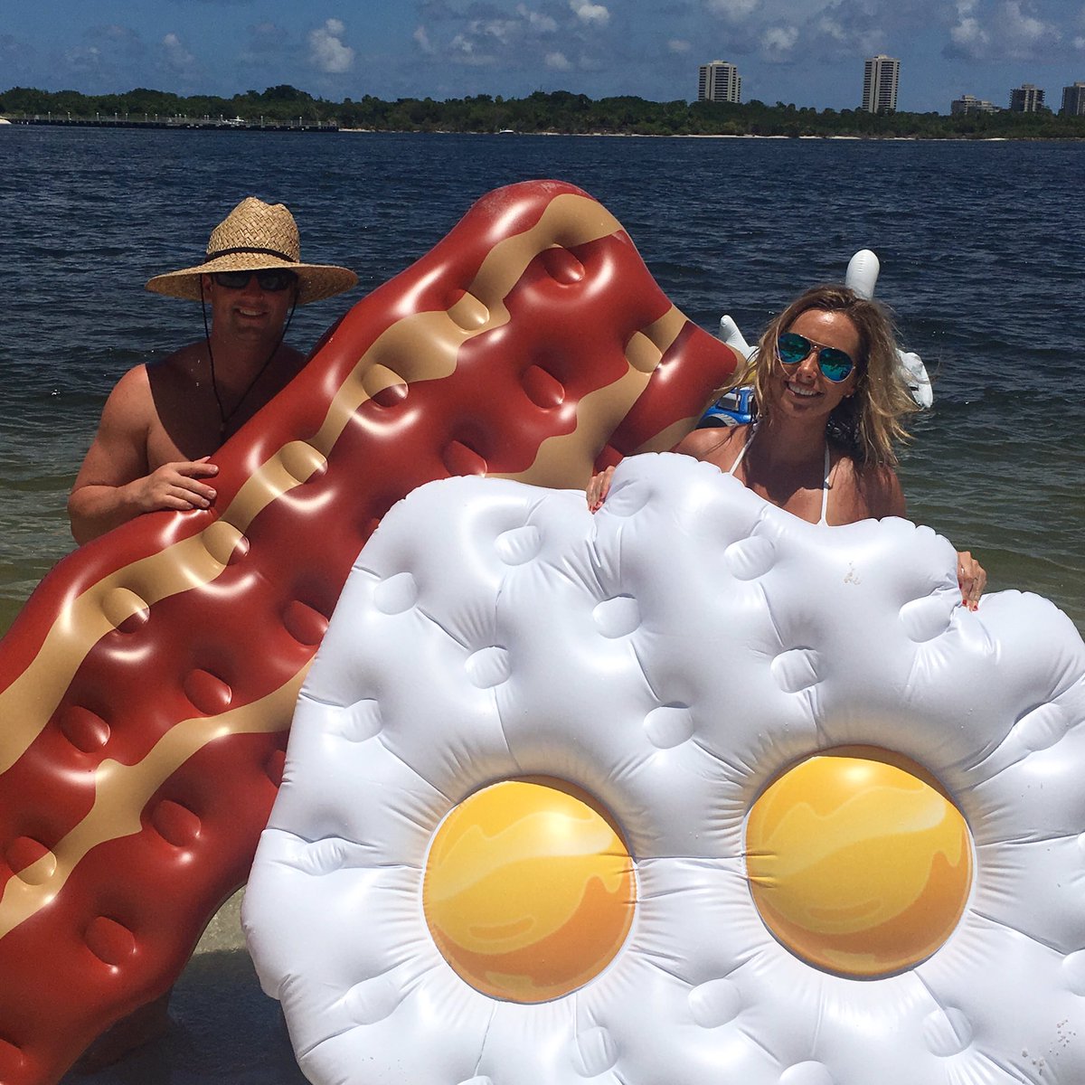 alatwater's tweet image. We go together like bacon and eggs! If you don't already, please follow our businesses @atwaterevents and @SCDesignsFL! Thanks! ❤️