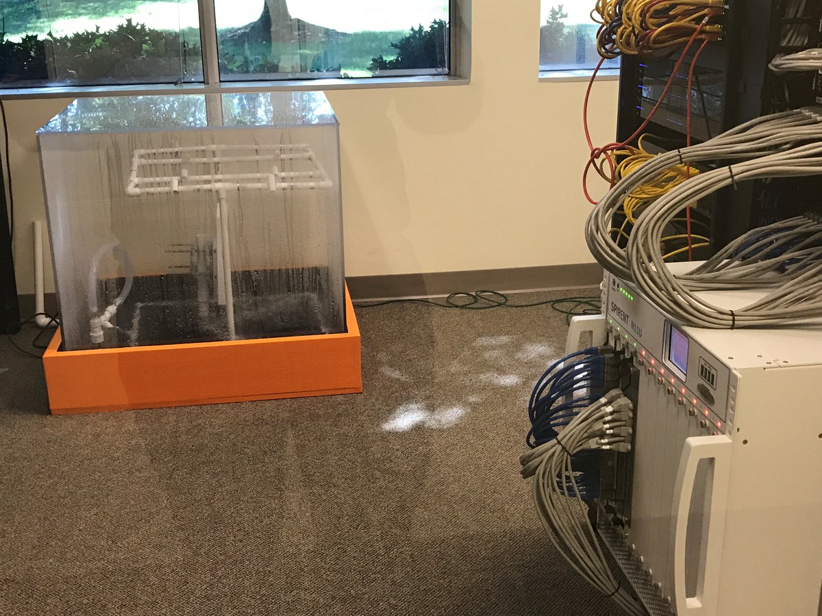 BMWbmerZ8's tweet photo. Custom made water chamber, new @araknisnetworks Outdoor Access Point on the way. Making it rain every day 24/7 for reliability testing. https://t.co/ThAZ7Z5taS