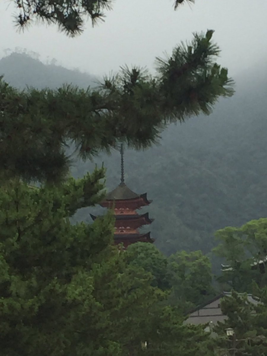 2DrSCarter's tweet photo. Being a tourist today #Miyajima #JCCINY2017 #USEducatorsProgram https://t.co/WUabb9hzCl