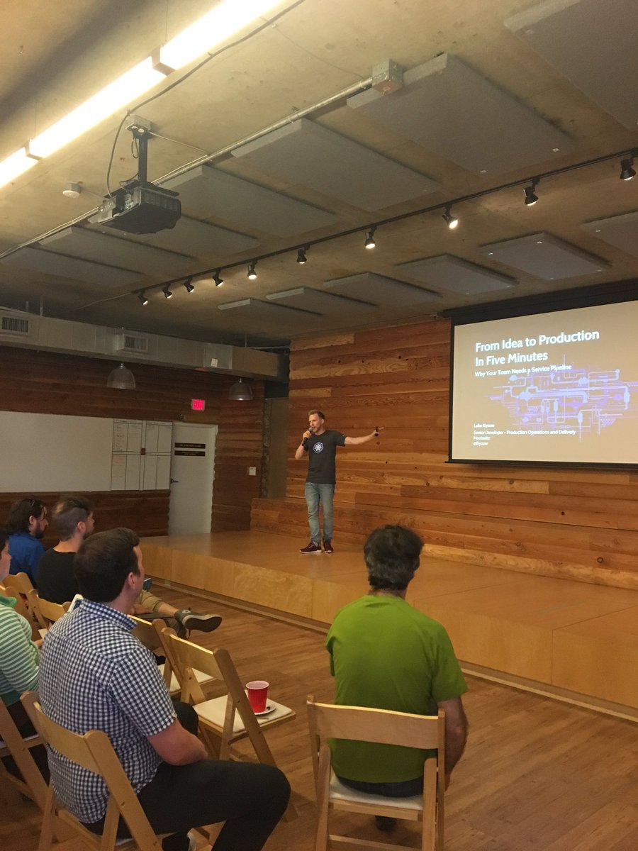 build1point0's tweet image. Here we go! #kubernetesmeetup