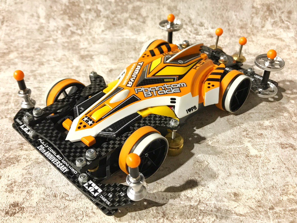 ミニ四駆 タミヤ公式 コンデレ Take さんの Ma Phantom Blade Ma仕様の実戦マシンです Super Cool ミニ四駆ジャパンカップ17 大阪大会１コンクールデレガンスより Mini4wd M4condele T Co Hqg5fabzrg